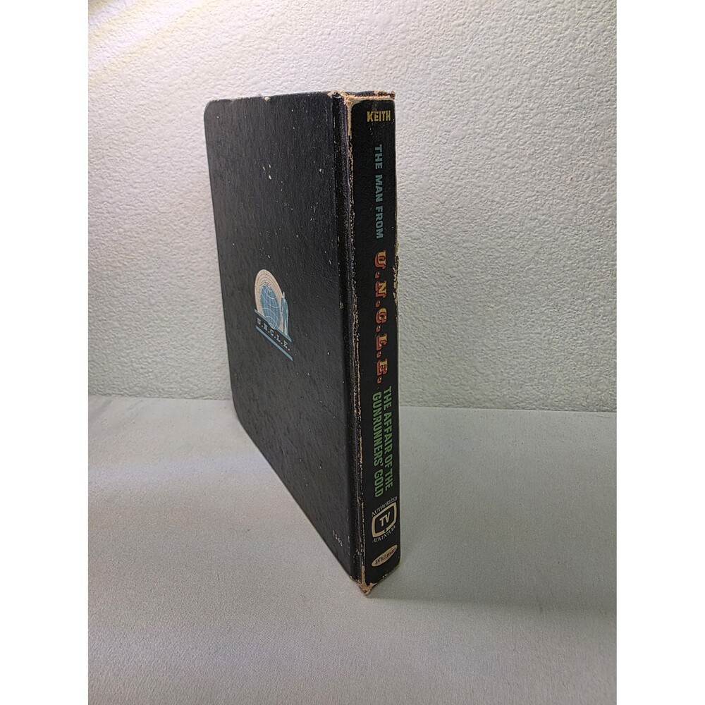 Vintage The Man From U.N.C.L.E. Book 1960s Spy Novel – Affair of the Gunrunners - Picture 3 of 6